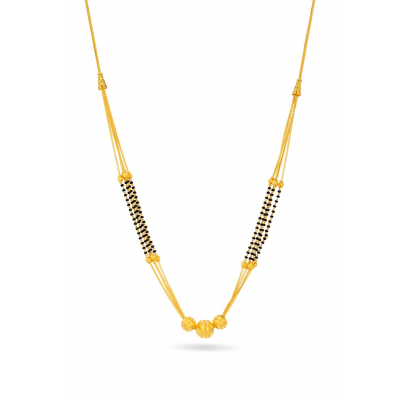 Rajkot Ball Black Bead Mangalsutra
