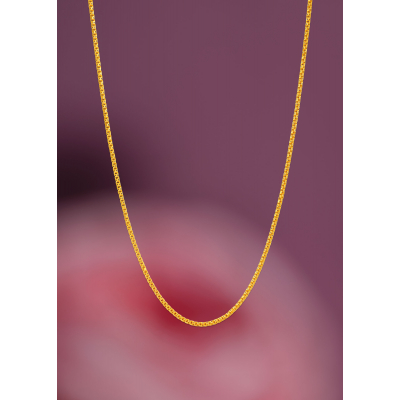 Intricately Designed Gold Chain