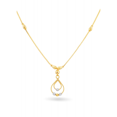 Infinity Pendant Gold Chain