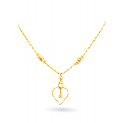 Heart Charm Fancy Chain