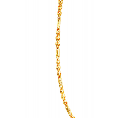 Bahubali Hollow Gold Chain