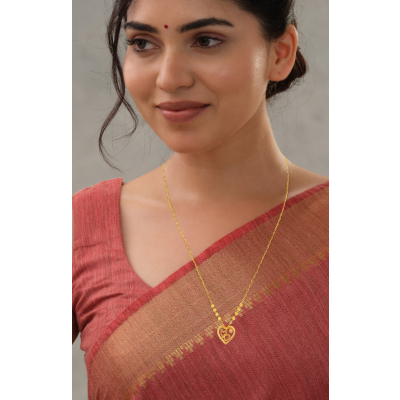 Dual Heart Gold Chain