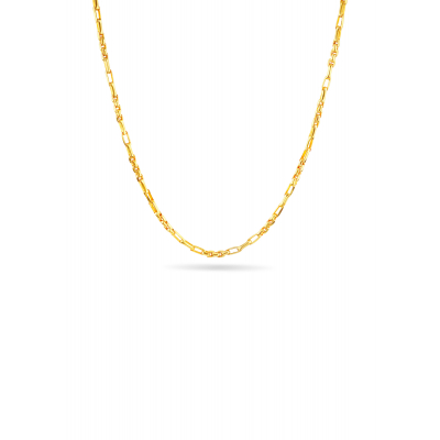 Flat Link Gold Chain