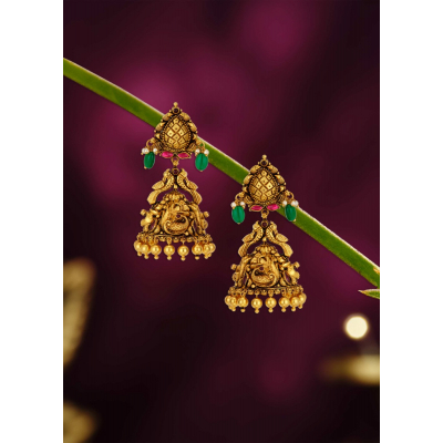Classic Temple Jhumka