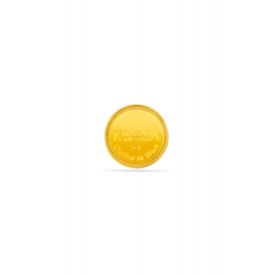 22 Karat 2 Gram Stamped Perfection Gold Coin