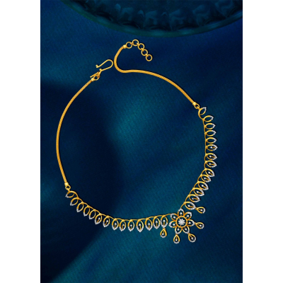 Jasmine Blossom Diamond Necklace