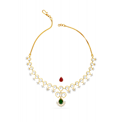 Natural Blossom Floral-Inspired Necklace