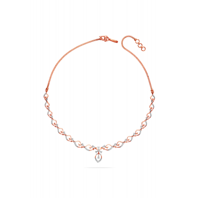 Petal Grace Elegant Floral Necklace