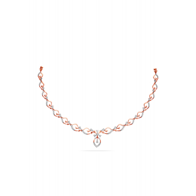 Petal Grace Elegant Floral Necklace