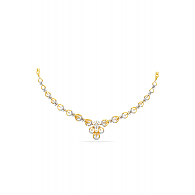 Water Drop Sparkle Necklace Design