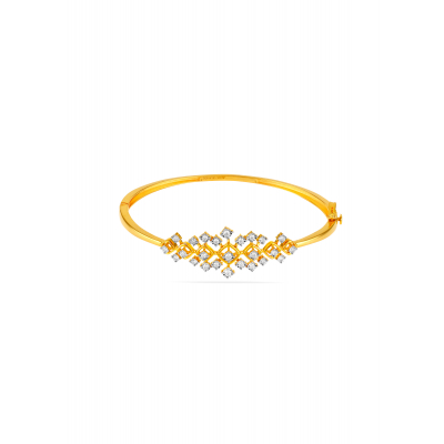 Cluster of Sparkle Diamond Bracelet