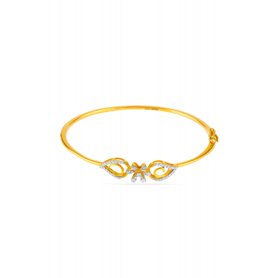 Vintage Floral Diamond Bracelet