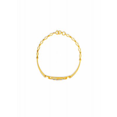 River Flow Diamond Bracelet