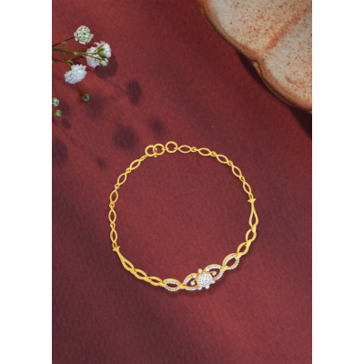 New Beginnings Floral Bud Bracelet