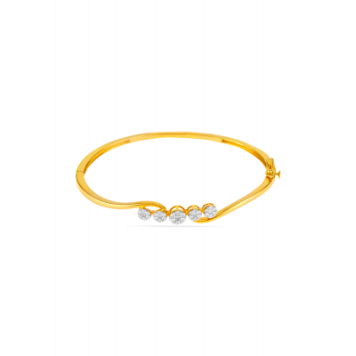 Diamond Cluster Elegant Bracelet