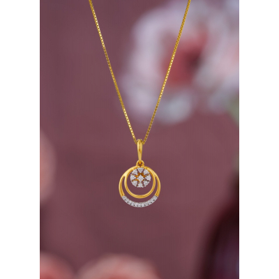Dahlia Elegant Aura Pendant