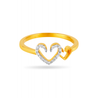 Heartfelt Embrace of Love Ring