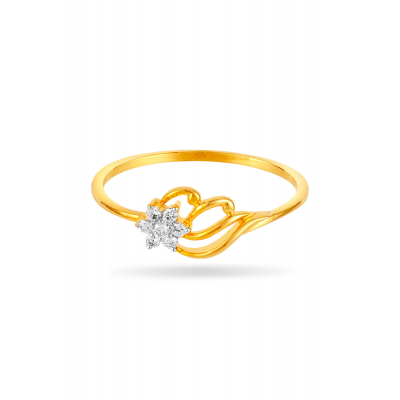 Floral Charm Ring