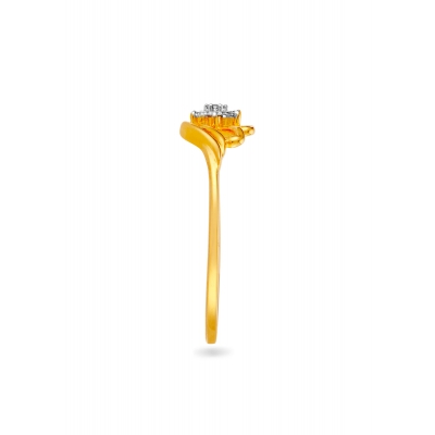 Floral Charm Ring