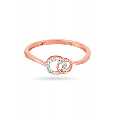 Intertwined Diamond Ring