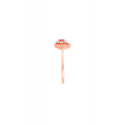 Dahlia Petal Diamond Ring