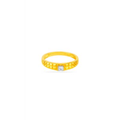 Geometric Men's Ring