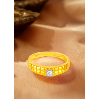 Geometric Men's Ring