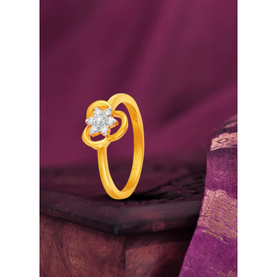 Floral Bloom Diamond Ring