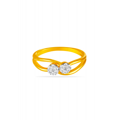 Graceful Bloom Diamond Ring