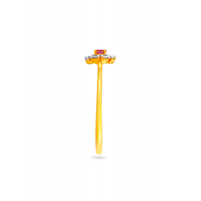 Dahlia Radiance Diamond Ring