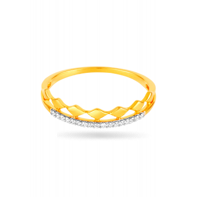 Modern Minimalist Diamond Ring