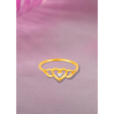 Beloved's Spark Diamond Ring