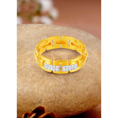 Linked Elegance Chain Ring