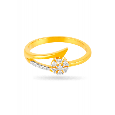 Grace of the Blossom Diamond Ring