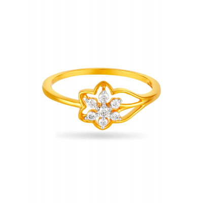 Floral Shining Ring