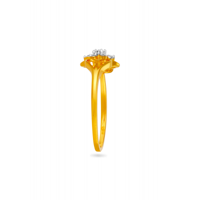 Floral Shining Ring