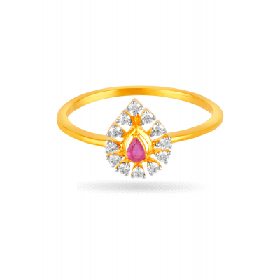 Clover Luck Diamond Finger Ring