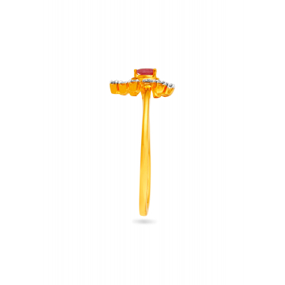 Clover Luck Diamond Finger Ring