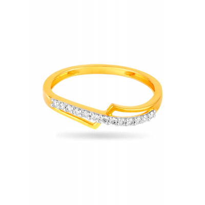 Flowing River Diamond Ring
