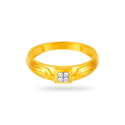 Modern Edge Geometric Ring