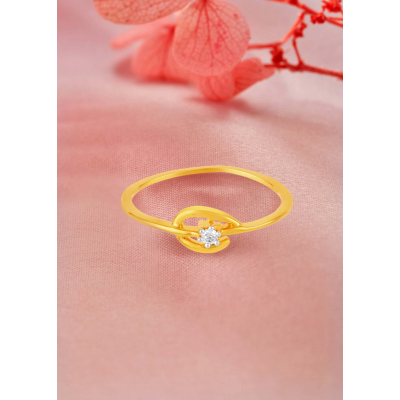 Sunflower Grace Diamond Ring