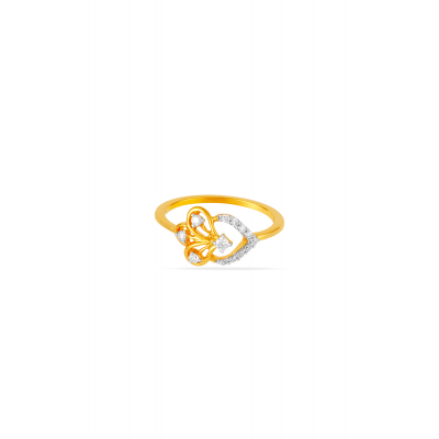 Petal Cascade Ring