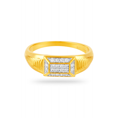 Architectural Diamond Ring
