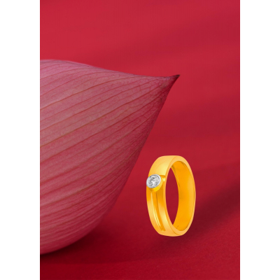 Solitare Arch Diamond Ring