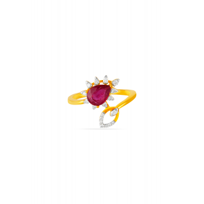 Bloom-Inspired Finger Ring