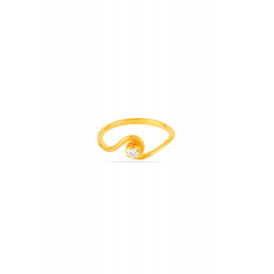 Solitaire Embrace Ring