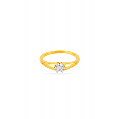 Natural Bloom Diamond Ring