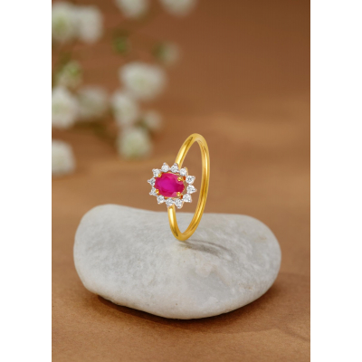 Elegant Heritage Diamond Ring