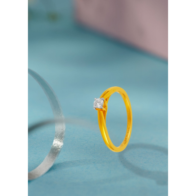 Luminous Solitaire Ring