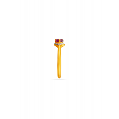 Dewdrop Minimalist Diamond Ring